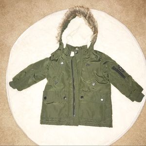 H & M Baby Boy Olive Green Coat